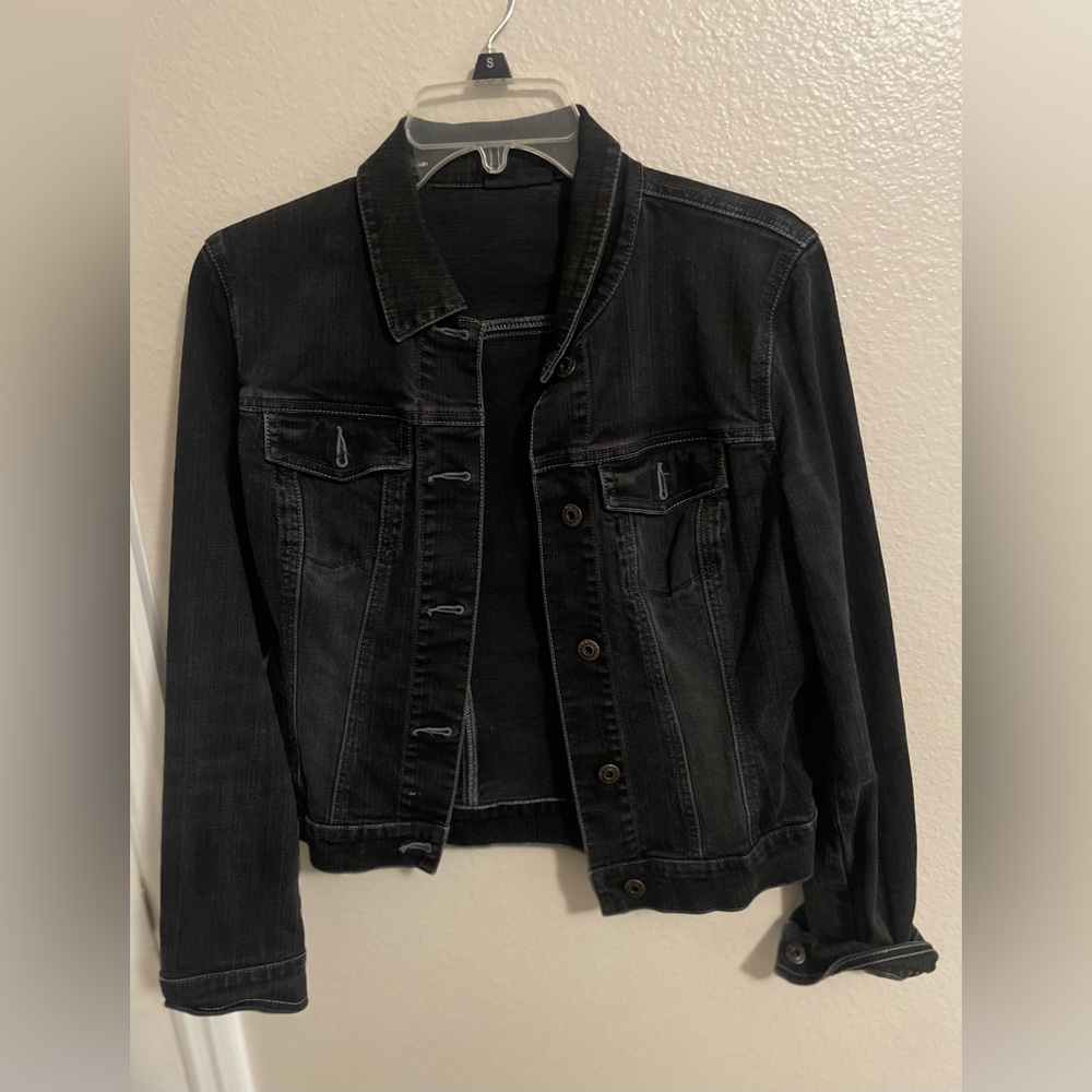 Black Jean Jacket